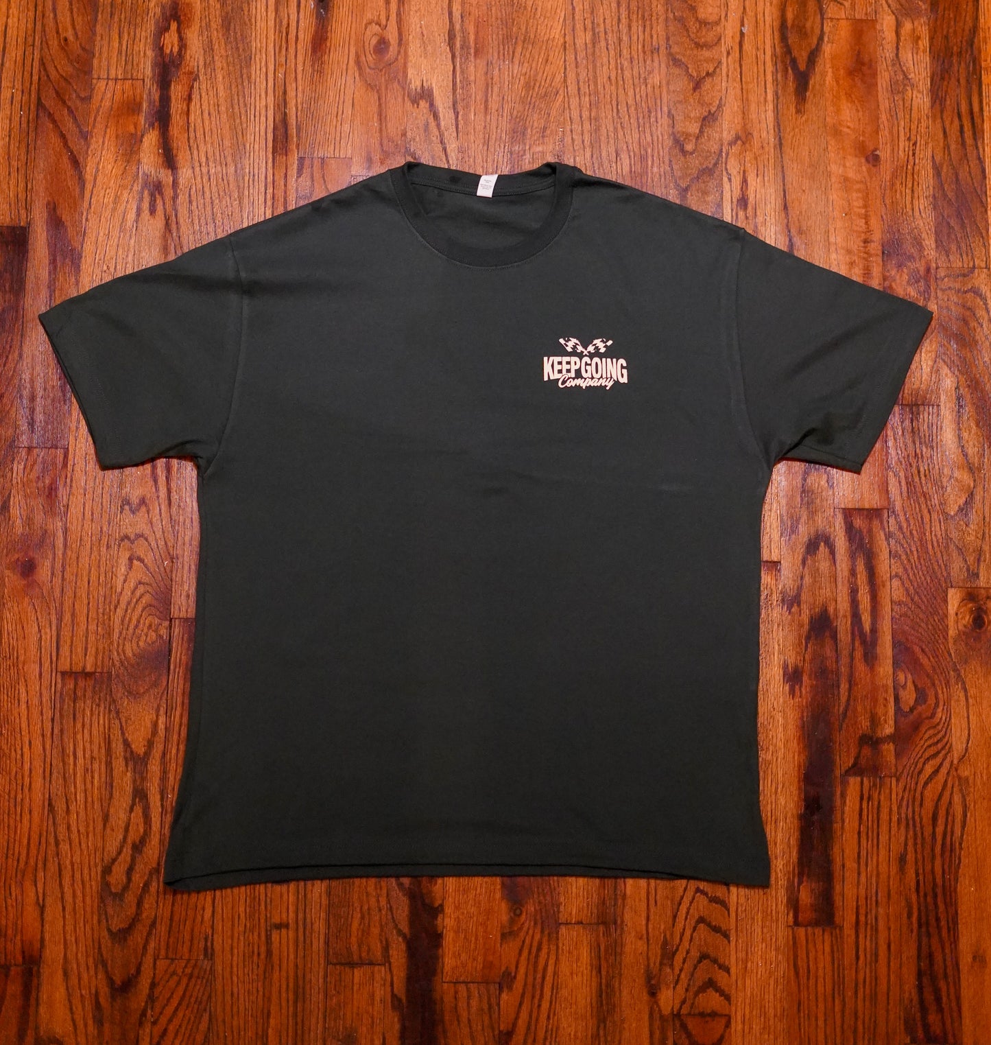 Forest Green/Off-White: “Trust the Process” HEAVYWEIGHT TEE