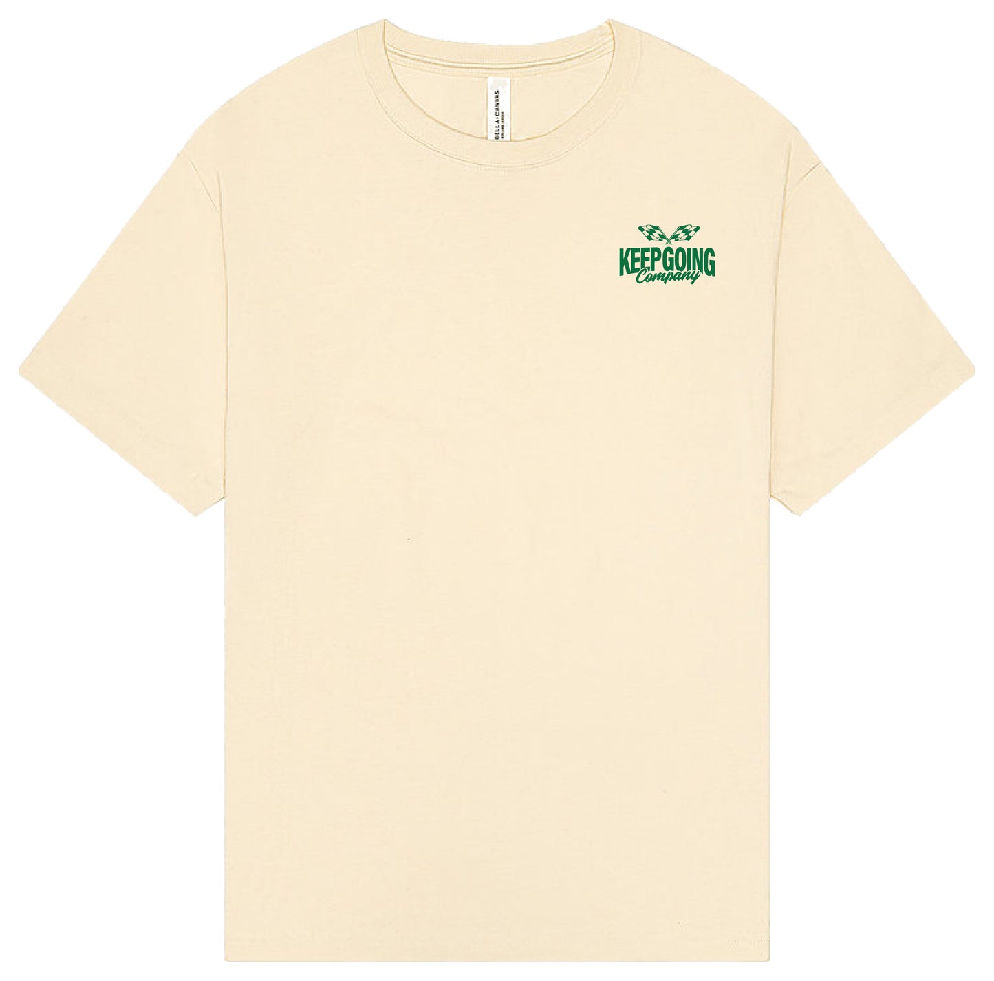 Natural/Kelly Green: “Trust the Process” HEAVYWEIGHT TEE
